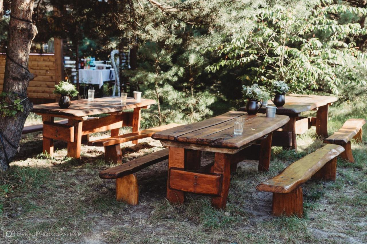 Miodowy Zakatek Caloroczne Domki I Pokoje Przy Suntago, Deepspot, Pyszne Sniadania, Grill, Ognisko Mszczonow Luaran gambar